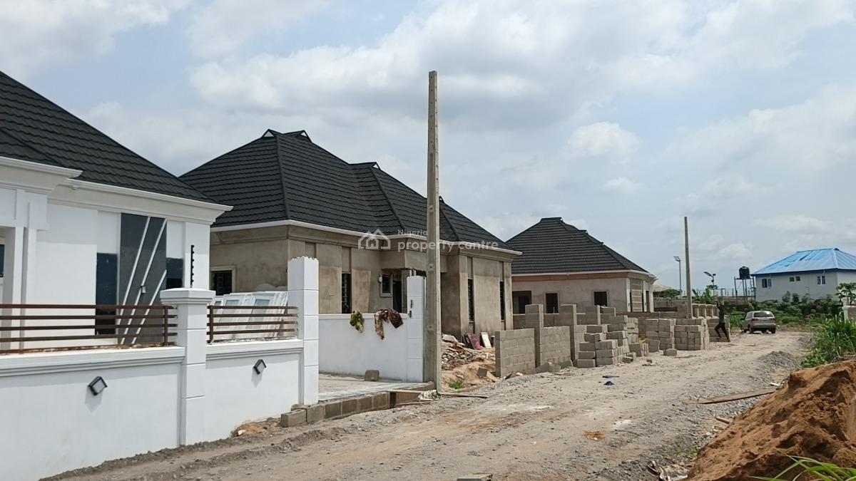 Tastefully Finished 3 Bedroom Detached Bungalow with Bq, Bluestone Estate, More Town, 10 Minutes to Lagos Ibadan Expressway, Mowe Town, Ogun, Detached Bungalow for Sale