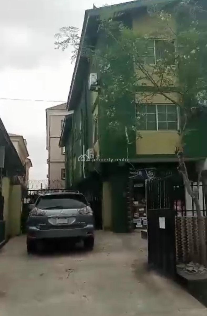 a Two Storey Building Consisting of 5 Units 3 Bedroom Flat + 3 Shops, Ikeja, Lagos, Commercial Property for Sale