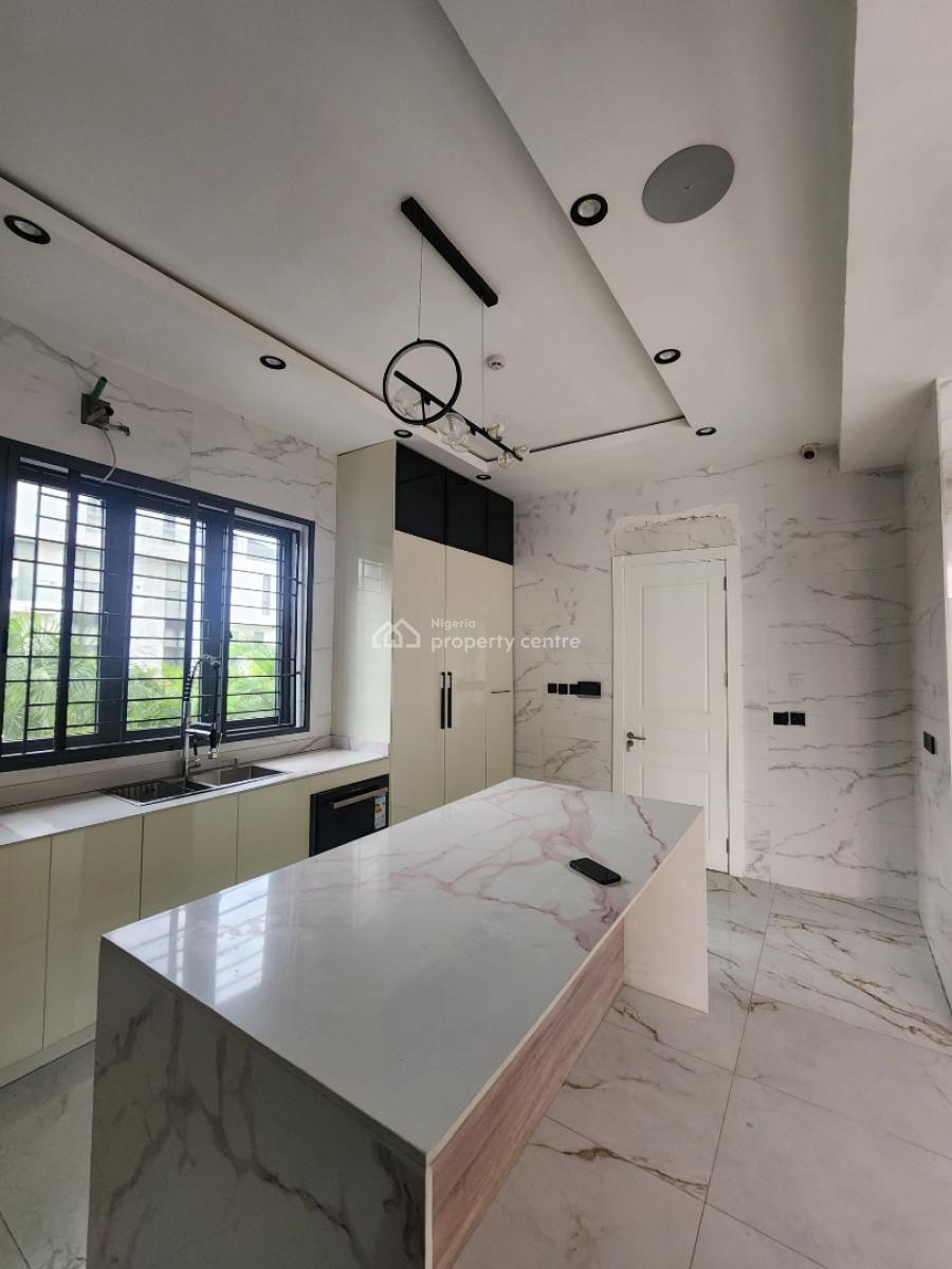 Luxury 5 Bedroom Semi Detached Duplex + Bq, Pool, Cinema, Open Terrace, Cowrie Creek, Ikate, Lekki, Lagos, Semi-detached Duplex for Sale