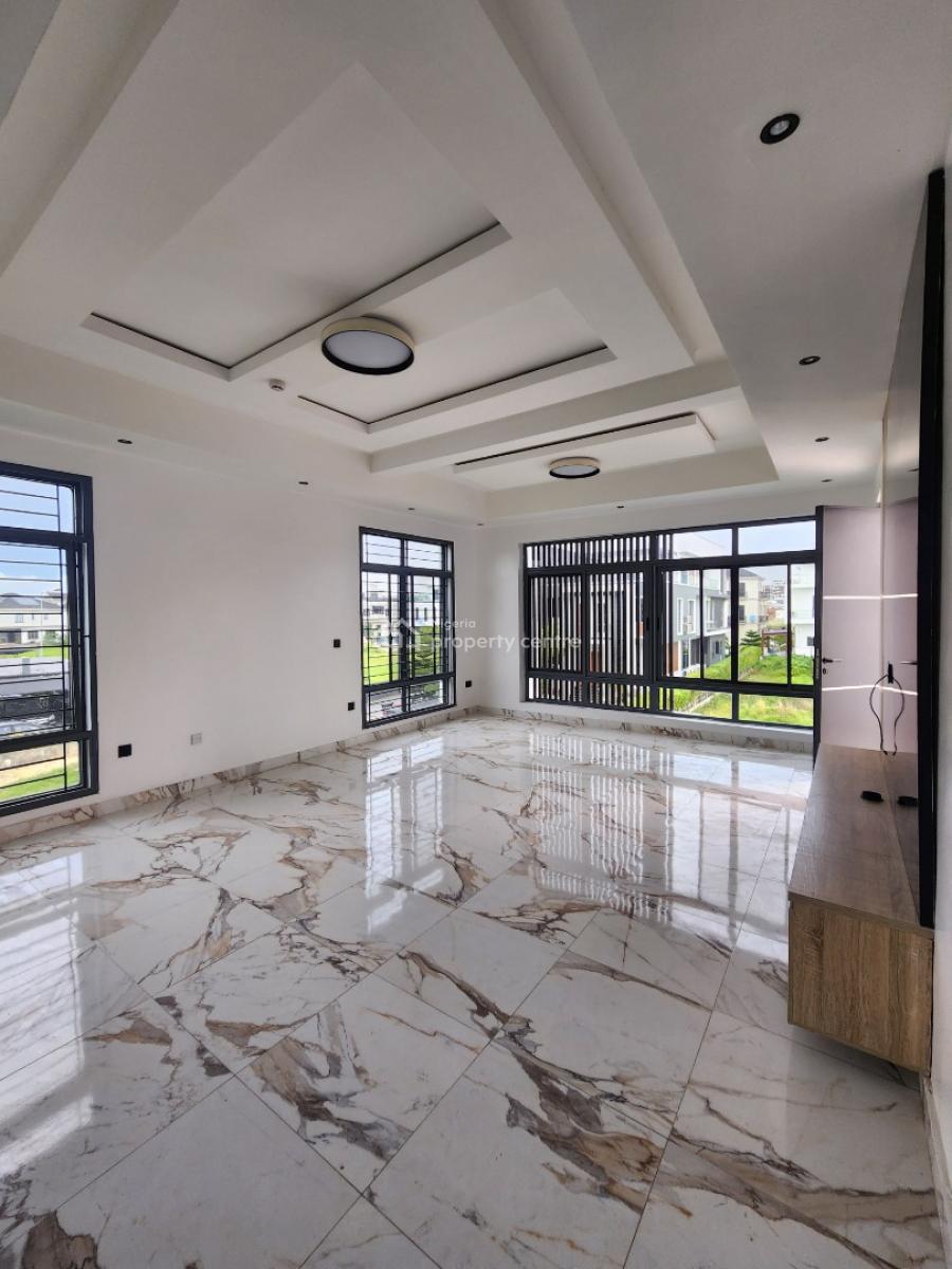 Luxury 5 Bedroom Semi Detached Duplex + Bq, Pool, Cinema, Open Terrace, Cowrie Creek, Ikate, Lekki, Lagos, Semi-detached Duplex for Sale