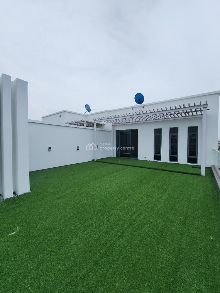 Luxury 5 Bedroom Semi Detached Duplex + Bq, Pool, Cinema, Open Terrace, Cowrie Creek, Ikate, Lekki, Lagos, Semi-detached Duplex for Sale