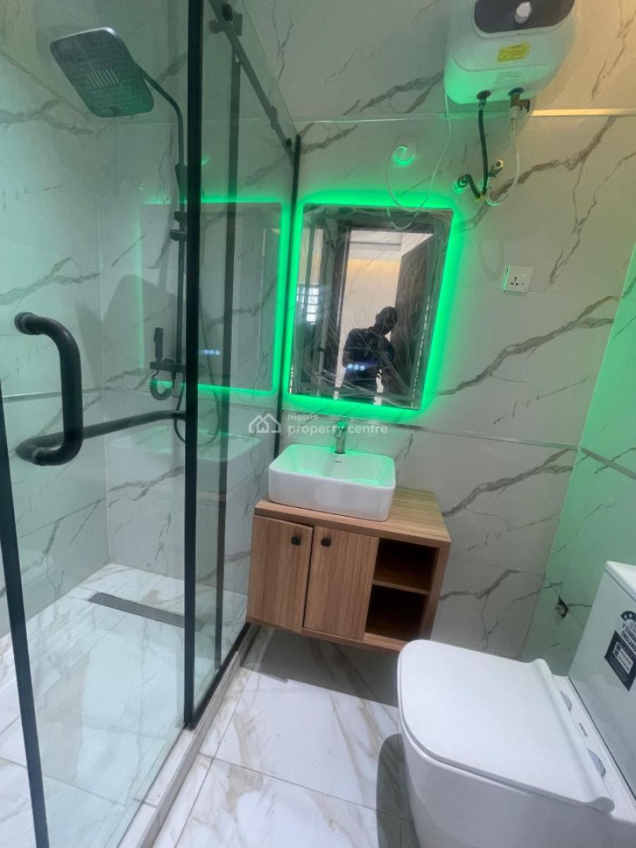 Newly Built Fully Serviced 2 Bedroom Apartment with Fitted Kitchen, Surulere, Lagos, Flat / Apartment for Rent