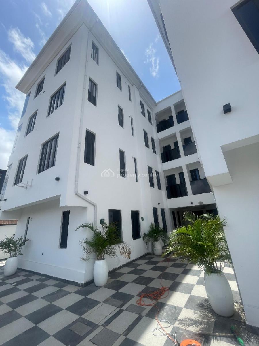Newly Built Fully Serviced 2 Bedroom Apartment with Fitted Kitchen, Surulere, Lagos, Flat / Apartment for Rent