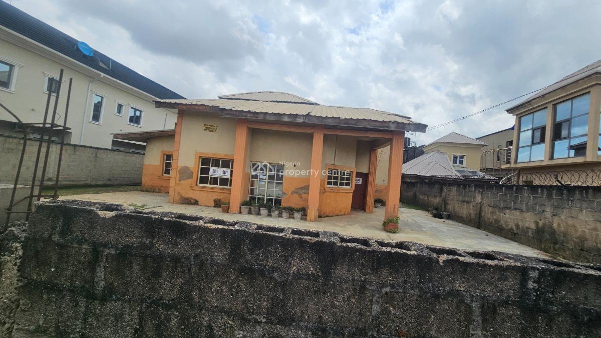 Tenement Bungalow with Regular Shaped Land Measuring 650sqm Land, Peace Estate, Soluyi, Gbagada, Lagos, Residential Land for Sale