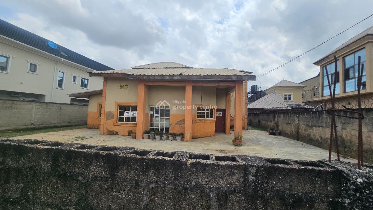 Tenement Bungalow with Regular Shaped Land Measuring 650sqm Land, Peace Estate, Soluyi, Gbagada, Lagos, Residential Land for Sale