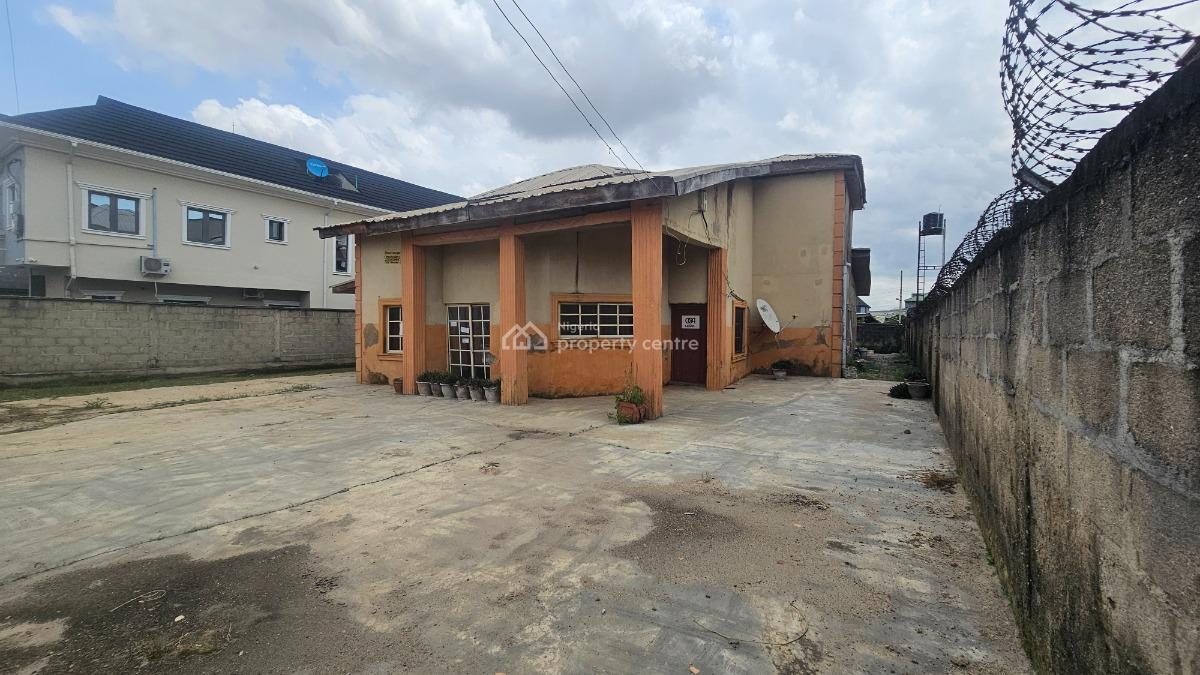 Tenement Bungalow with Regular Shaped Land Measuring 650sqm Land, Peace Estate, Soluyi, Gbagada, Lagos, Residential Land for Sale