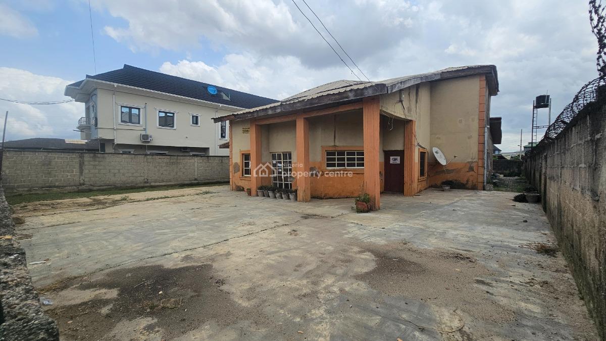 Tenement Bungalow with Regular Shaped Land Measuring 650sqm Land, Peace Estate, Soluyi, Gbagada, Lagos, Residential Land for Sale