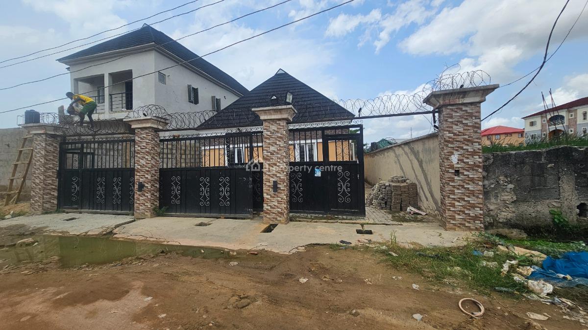 Tenement Bungalow Fully Fenced with Gate on 330sqm Land, Peace Estate, Soluyi, Gbagada, Lagos, Residential Land for Sale