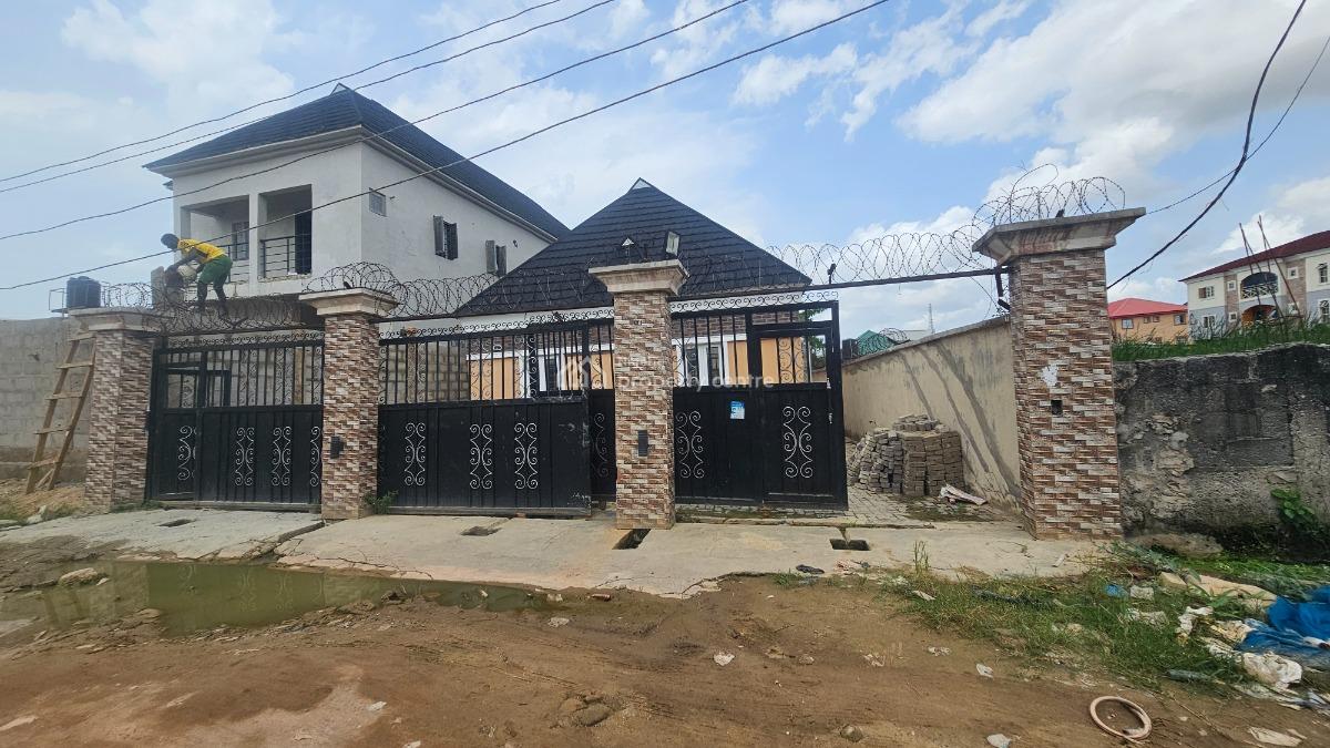 Tenement Bungalow Fully Fenced with Gate on 330sqm Land, Peace Estate, Soluyi, Gbagada, Lagos, Residential Land for Sale