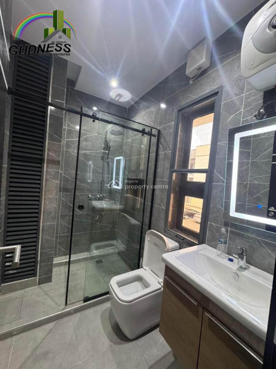 Modern 4 Bedroom Terrace All En-suite with Bq, Osapa, Lekki, Lagos, Flat / Apartment for Rent
