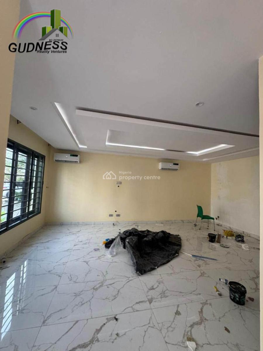 Modern 4 Bedroom Terrace All En-suite with Bq, Osapa, Lekki, Lagos, Flat / Apartment for Rent