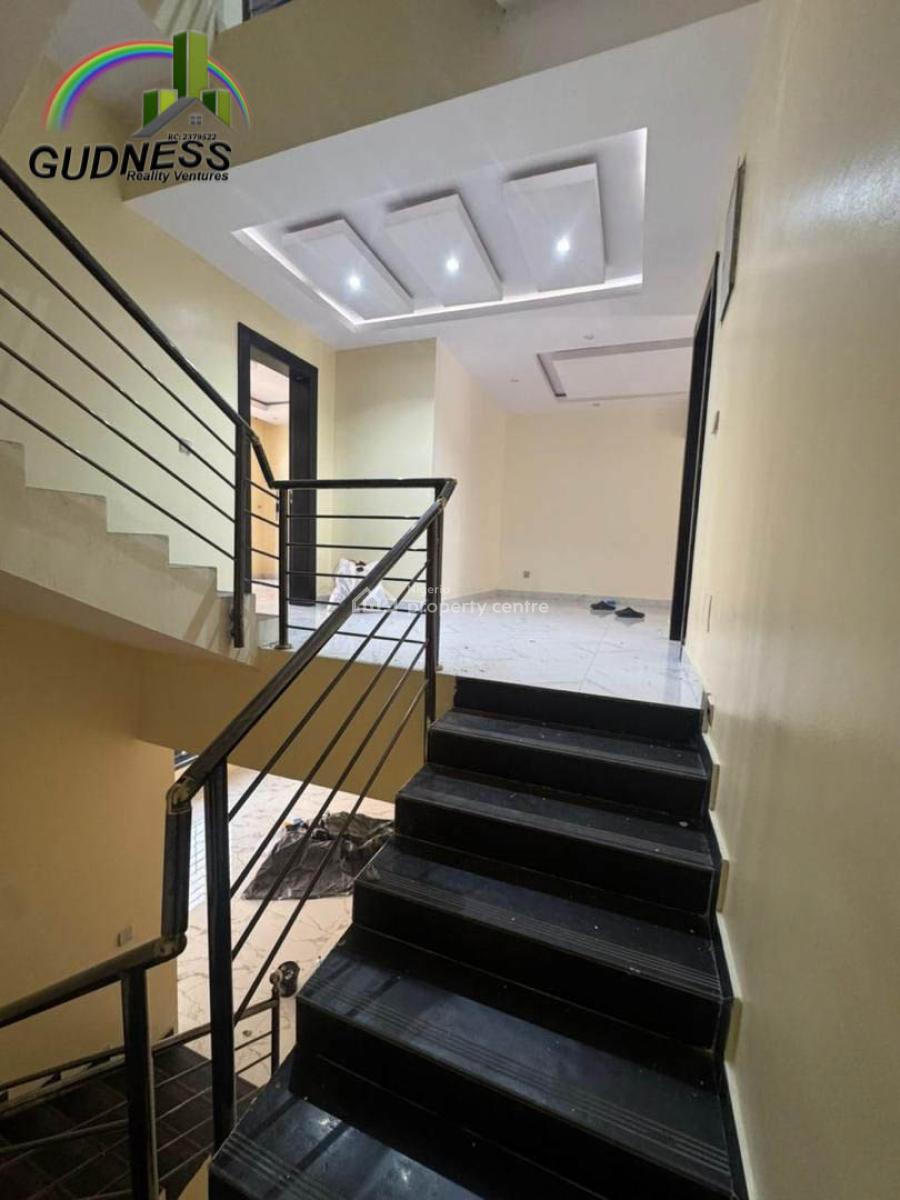 Modern 4 Bedroom Terrace All En-suite with Bq, Osapa, Lekki, Lagos, Flat / Apartment for Rent