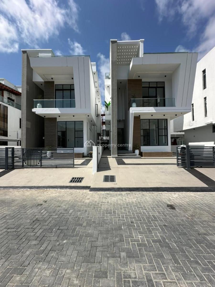 Premium 5 Bedroom Fully Detached Duplex with Bq, Osapa, Lekki, Lagos, Detached Duplex for Sale