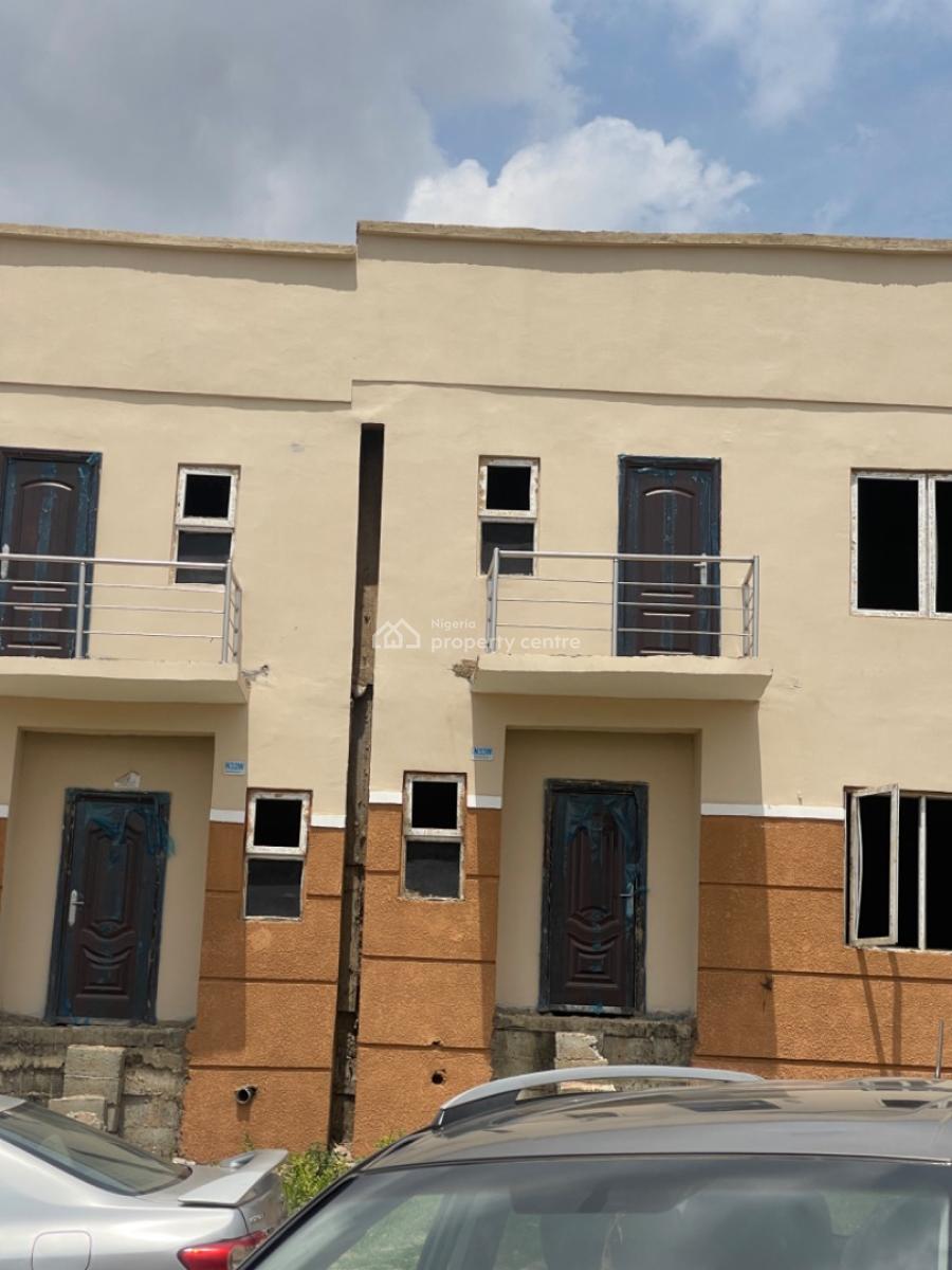 a Luxury 4 Bedroom Terrace Duplex with a Beautiful Balcony, Brains and Hamers, Life Camp, Abuja, Terraced Duplex for Sale