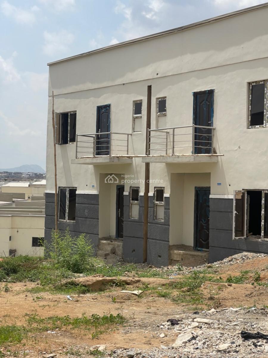 a Luxury 4 Bedroom Terrace Duplex with a Beautiful Balcony, Brains and Hamers, Life Camp, Abuja, Terraced Duplex for Sale