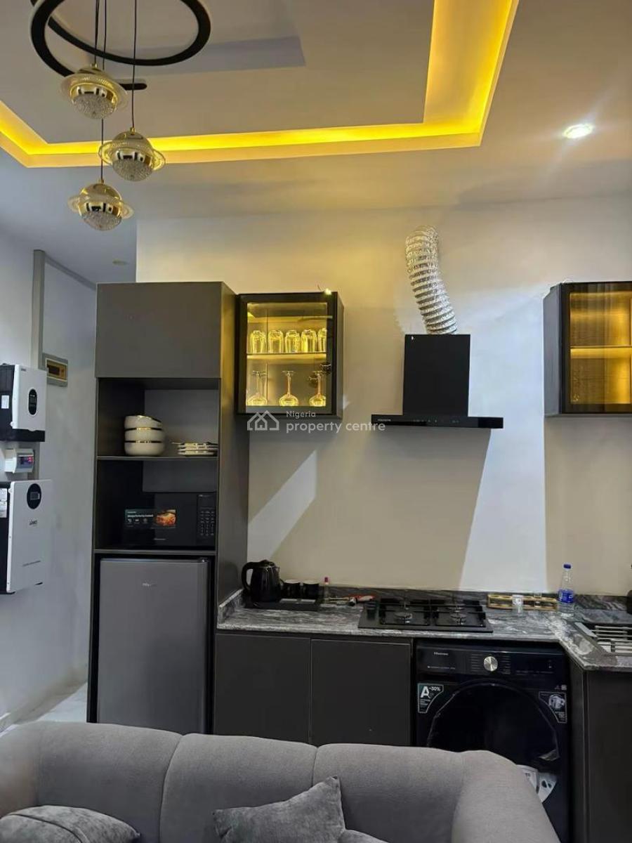 Furnished Mini Flat, Sangotedo, Ajah, Lagos, Mini Flat (room and Parlour) for Rent