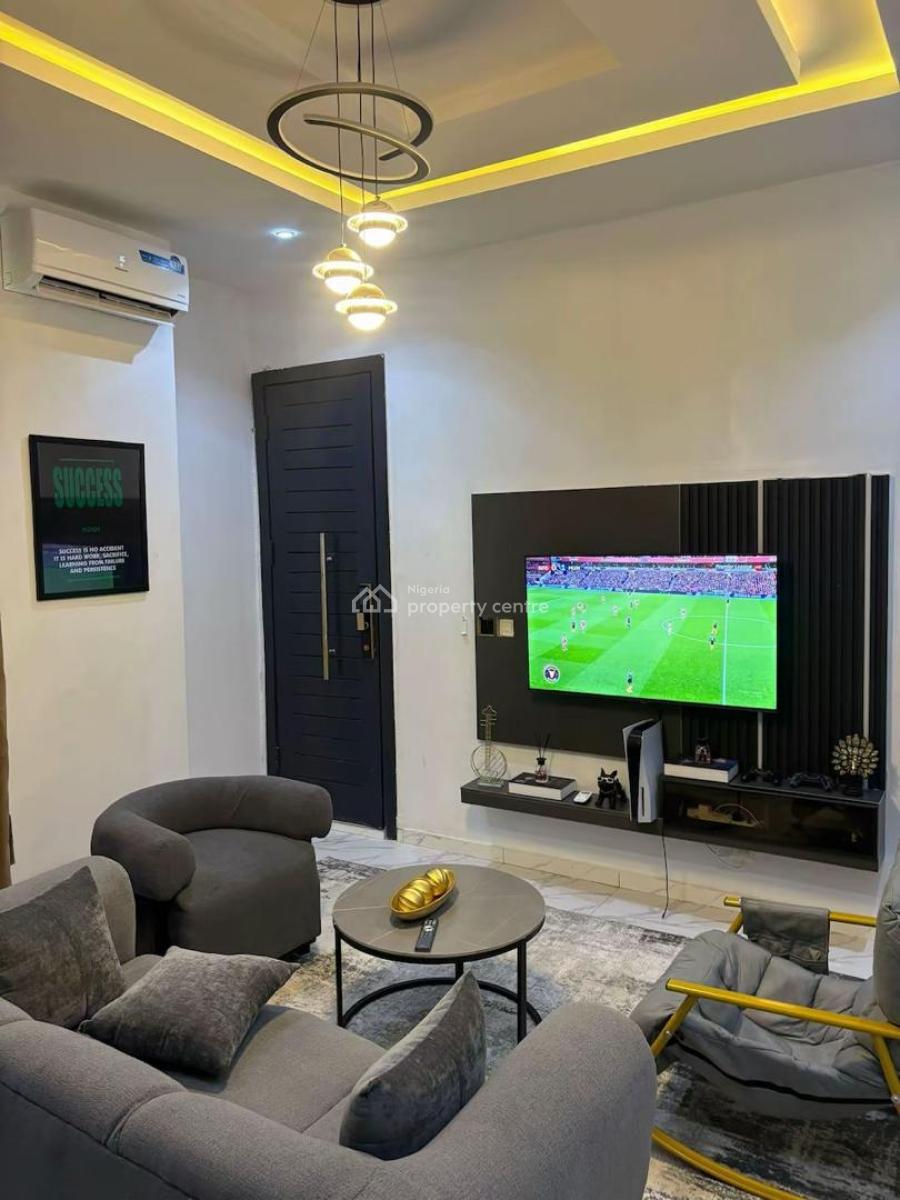Furnished Mini Flat, Sangotedo, Ajah, Lagos, Mini Flat (room and Parlour) for Rent