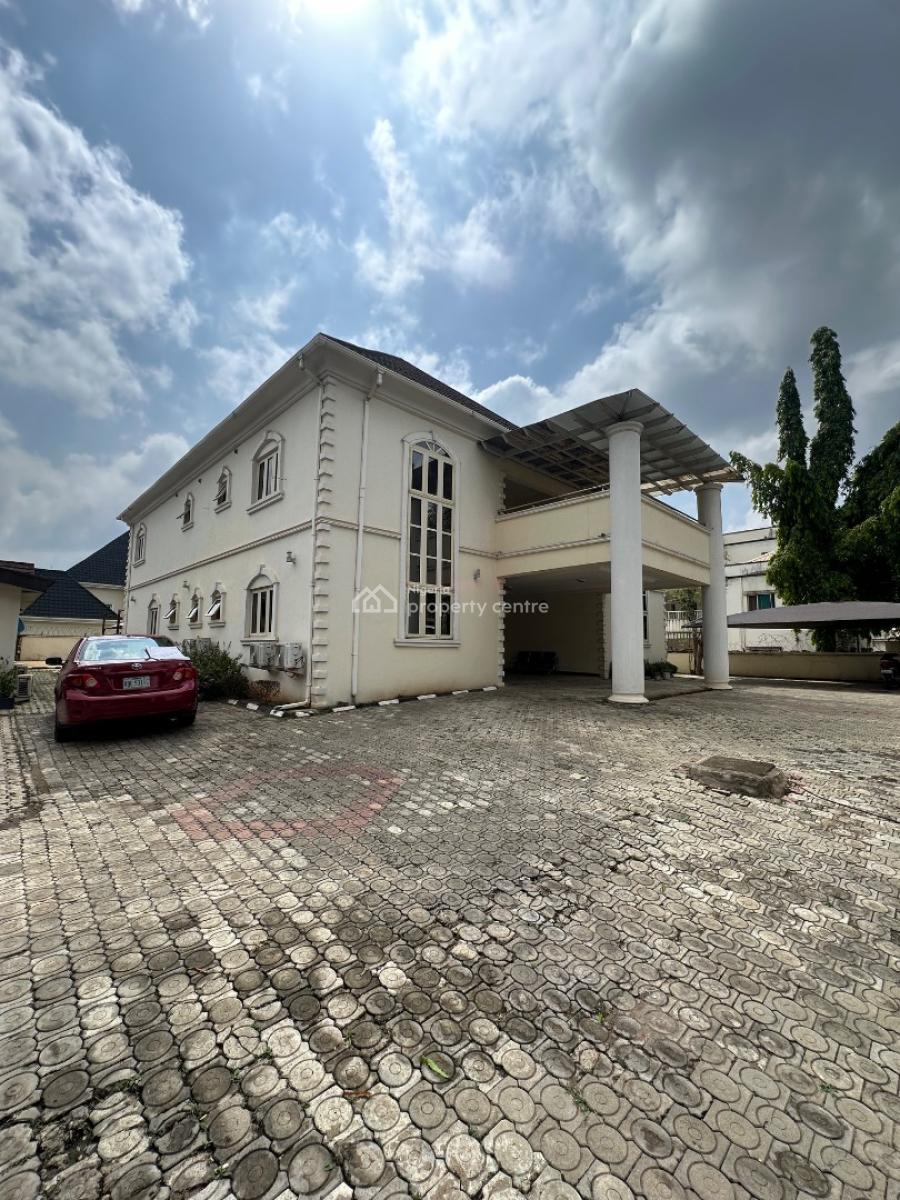 Spacious 5 Bedroom Fully Detached Duplex with 2 Bedrooms Guest Chalet, Off Ty Danjuma, Asokoro District, Abuja, Detached Duplex for Rent