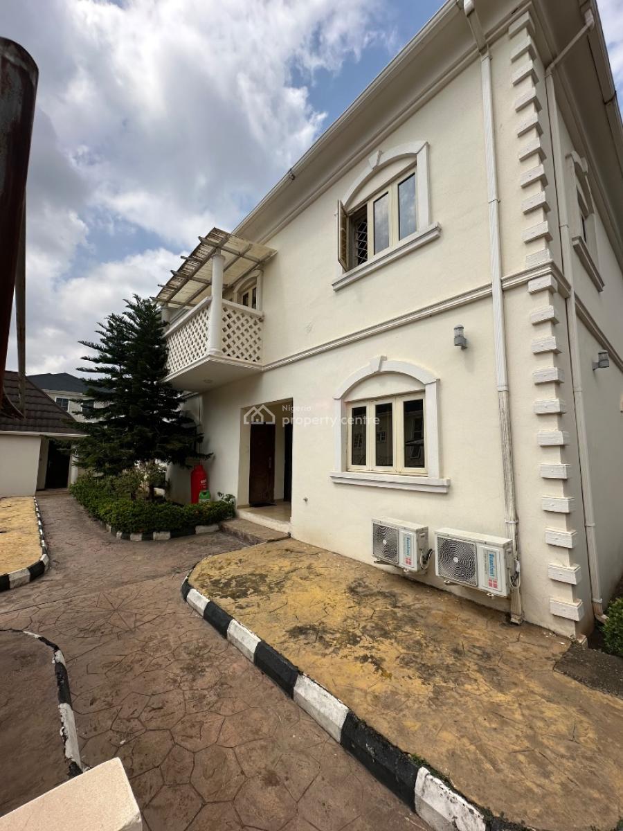 Spacious 5 Bedroom Fully Detached Duplex with 2 Bedrooms Guest Chalet, Off Ty Danjuma, Asokoro District, Abuja, Detached Duplex for Rent