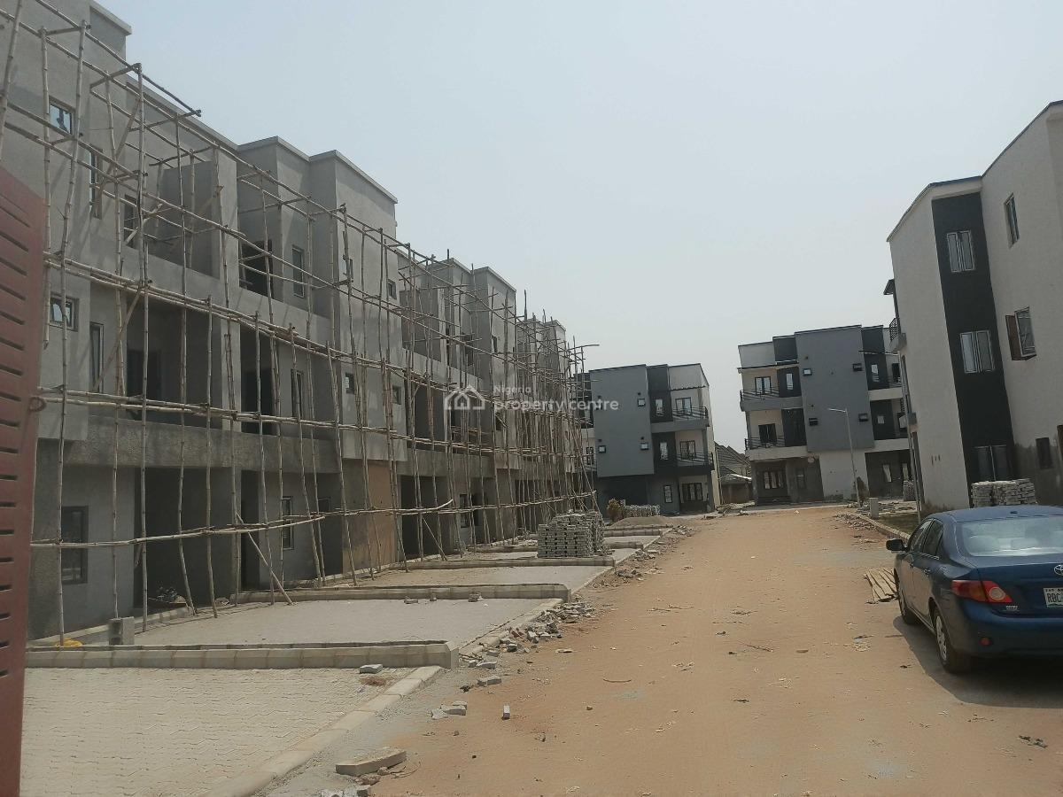 Luxury 4 Bedroom Terrace Duplex, Behind Lento Aluminum Life Camp By Polaris Bank Junction, Life Camp, Abuja, Terraced Duplex for Sale