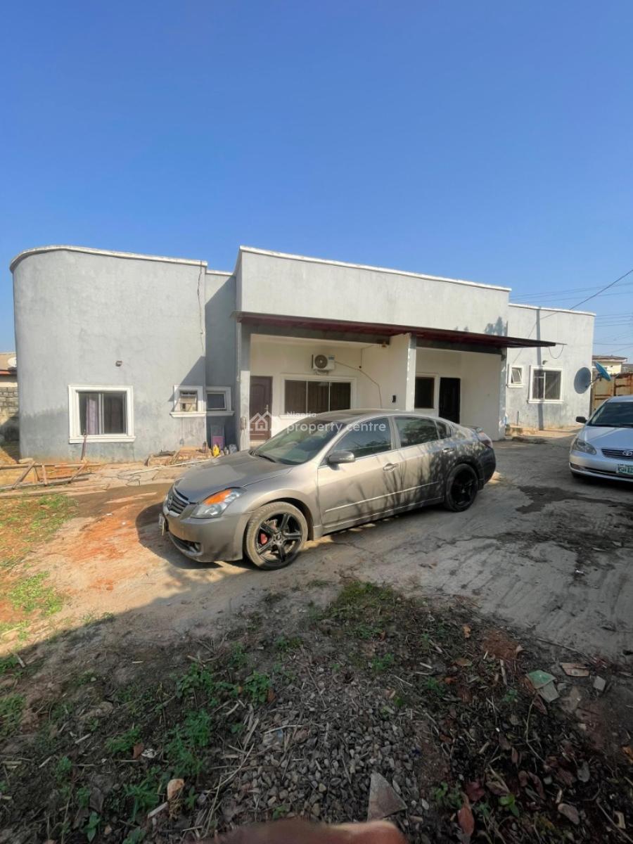 Vacant 2 Units of 2 Bedrooms Bungalow with Extra Land Space, Finance Quarters (2/1), Kubwa, Abuja, Semi-detached Bungalow for Sale