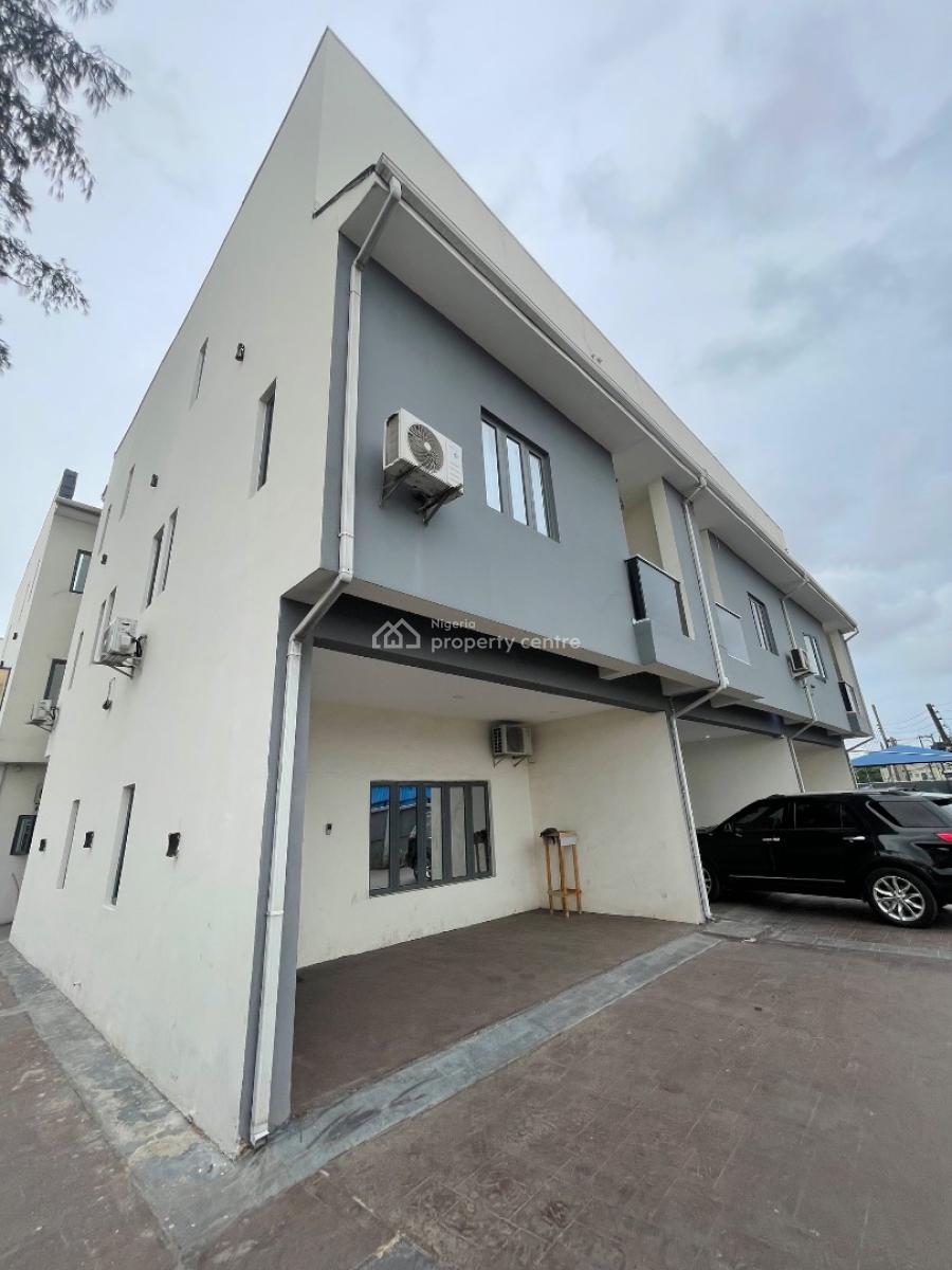 a Well-furnished 4-bedroom Terrace Duplex, Off Bode Thomas Surulere Lagos, Bode Thomas, Surulere, Lagos, Terraced Duplex for Rent