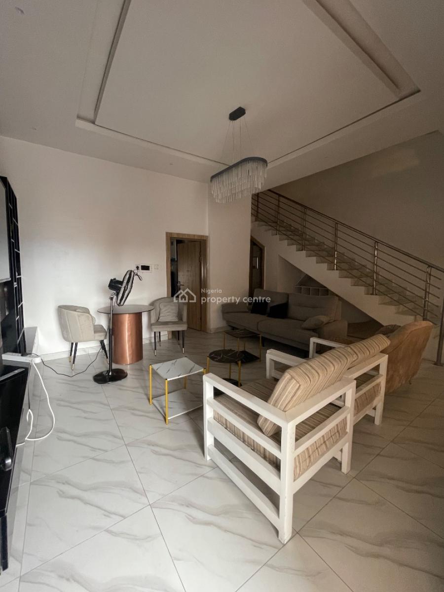 a Well-furnished 4-bedroom Terrace Duplex, Off Bode Thomas Surulere Lagos, Bode Thomas, Surulere, Lagos, Terraced Duplex for Rent