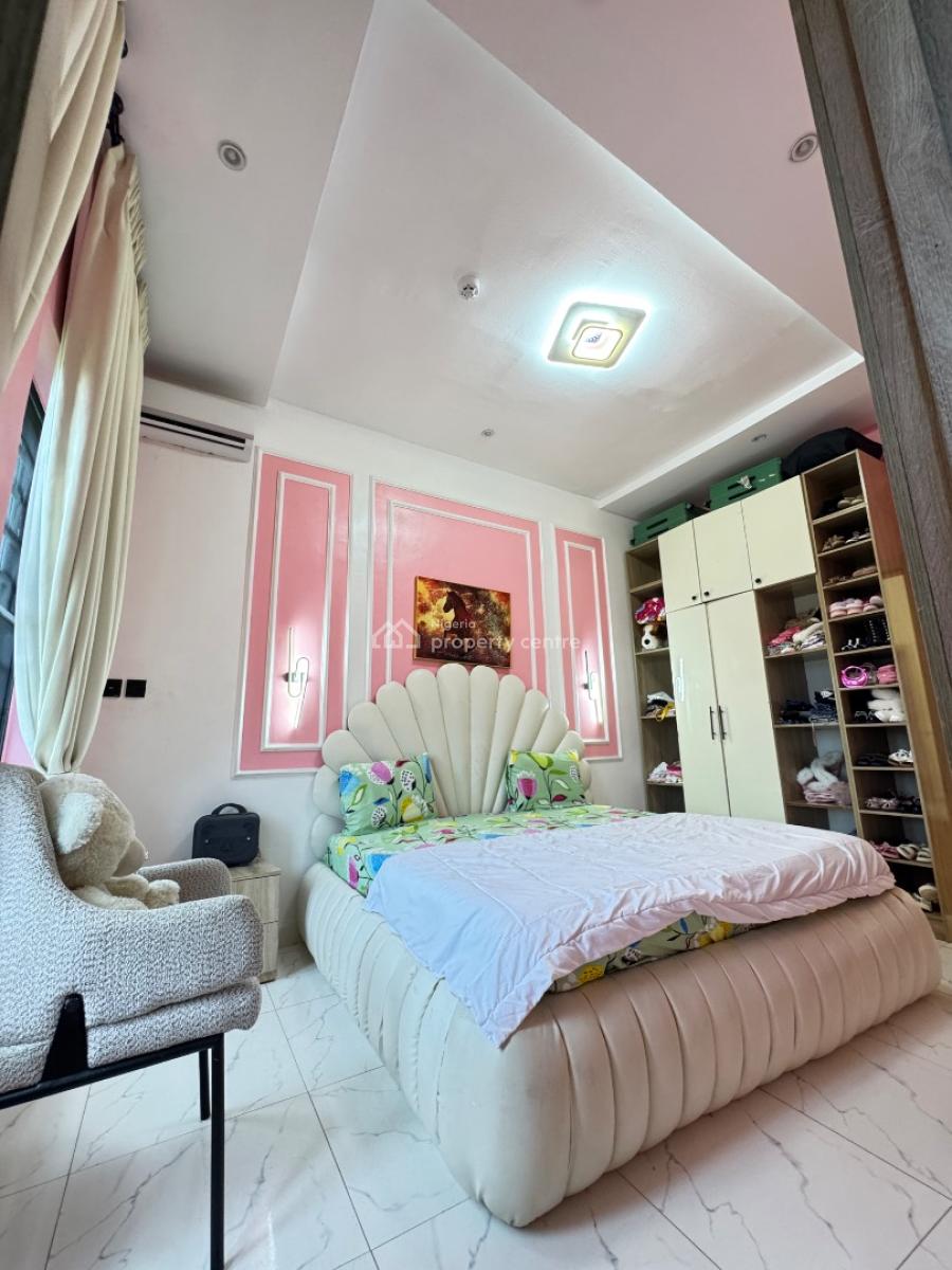 Nice Fully Furnished with Bq The House Is Mad We Can Sell Unfurnish, Orchid Road Lekki Before Road About Royal Phine Estate, Lekki, Lagos, Semi-detached Duplex for Sale