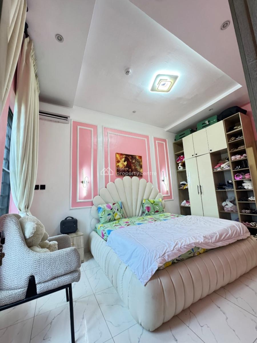 Nice Fully Furnished with Bq The House Is Mad We Can Sell Unfurnish, Orchid Road Lekki Before Road About Royal Phine Estate, Lekki, Lagos, Semi-detached Duplex for Sale