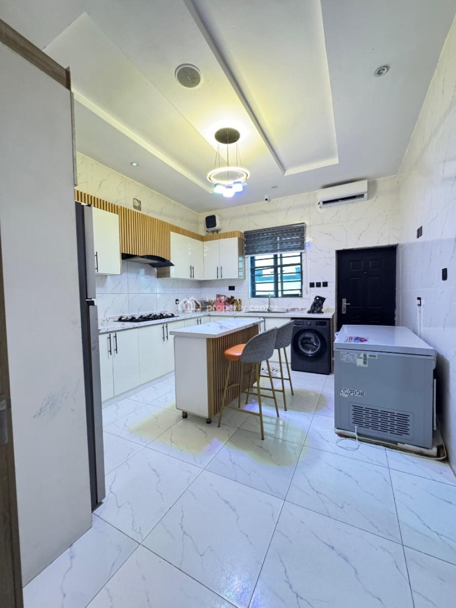 Nice Fully Furnished with Bq The House Is Mad We Can Sell Unfurnish, Orchid Road Lekki Before Road About Royal Phine Estate, Lekki, Lagos, Semi-detached Duplex for Sale