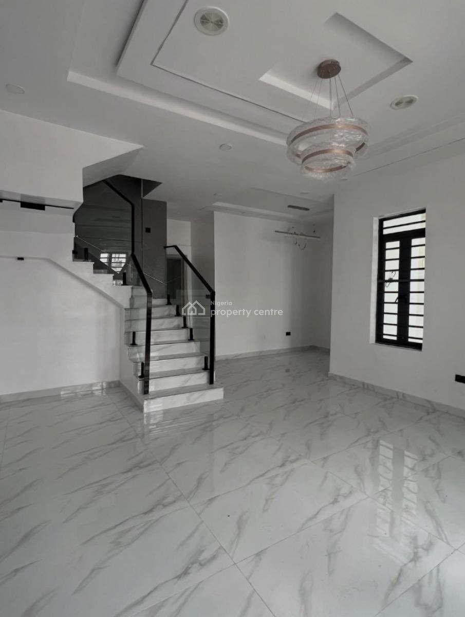 Beautiful 4 Bedroom Semi Detached Duplex + Bq, Off Lekki Conversation Center, Lekki, Lagos, Terraced Duplex for Rent