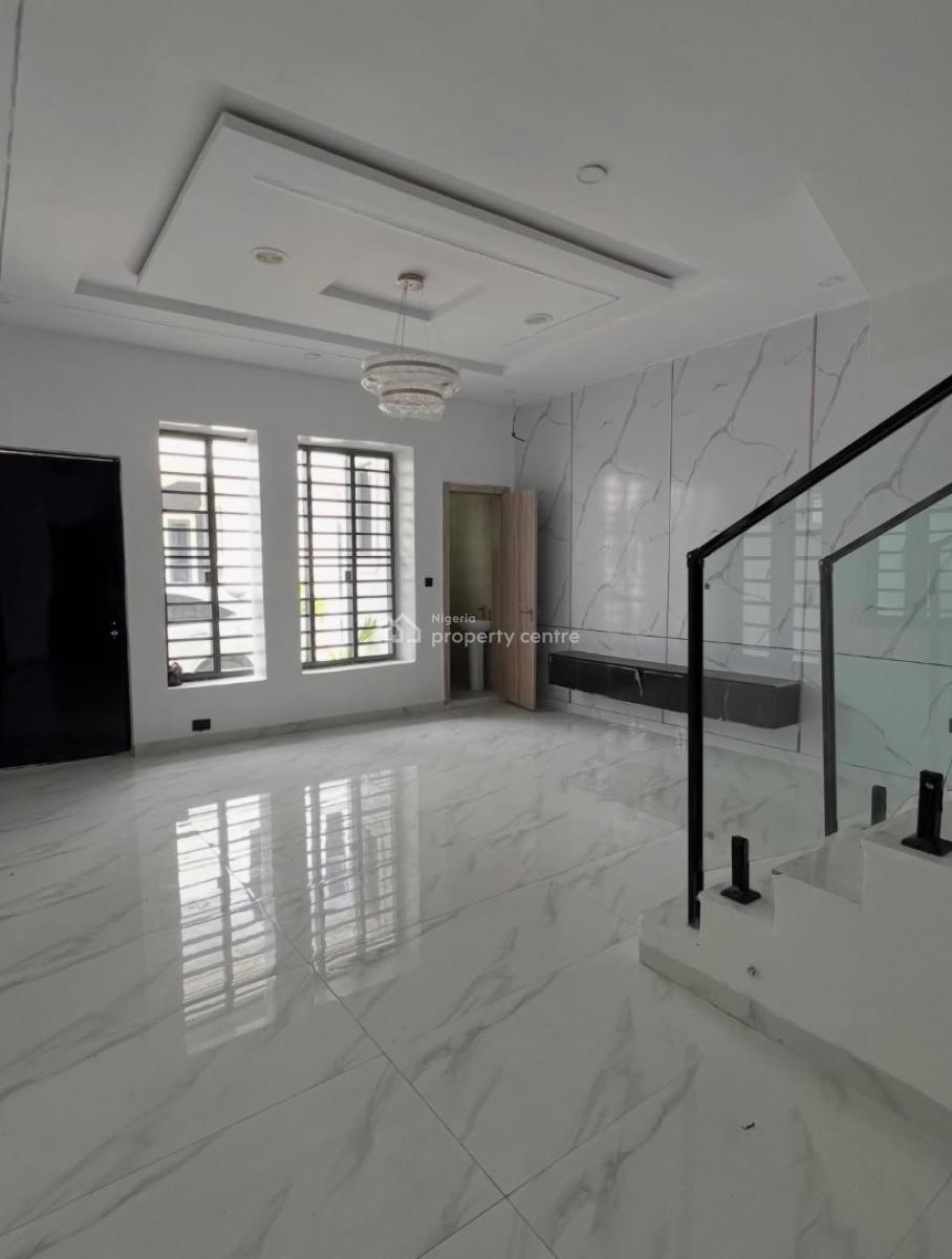 Beautiful 4 Bedroom Semi Detached Duplex + Bq, Off Lekki Conversation Center, Lekki, Lagos, Terraced Duplex for Rent
