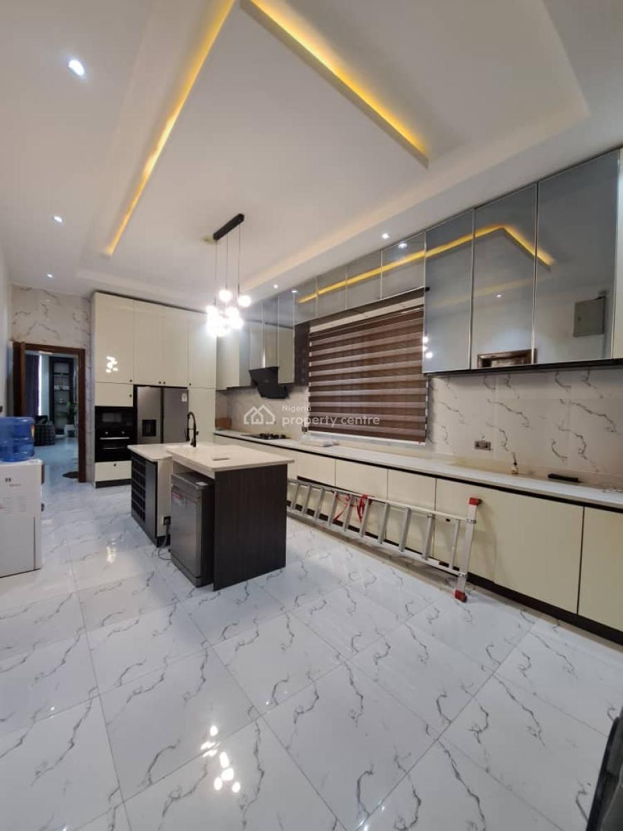 Fully Furnished 5bedroom Duplex with 30kva Gen, Pool, Bq, Solar, Megamound Estate, Lekky County, Ikota, Lekki, Lagos, Detached Duplex for Sale