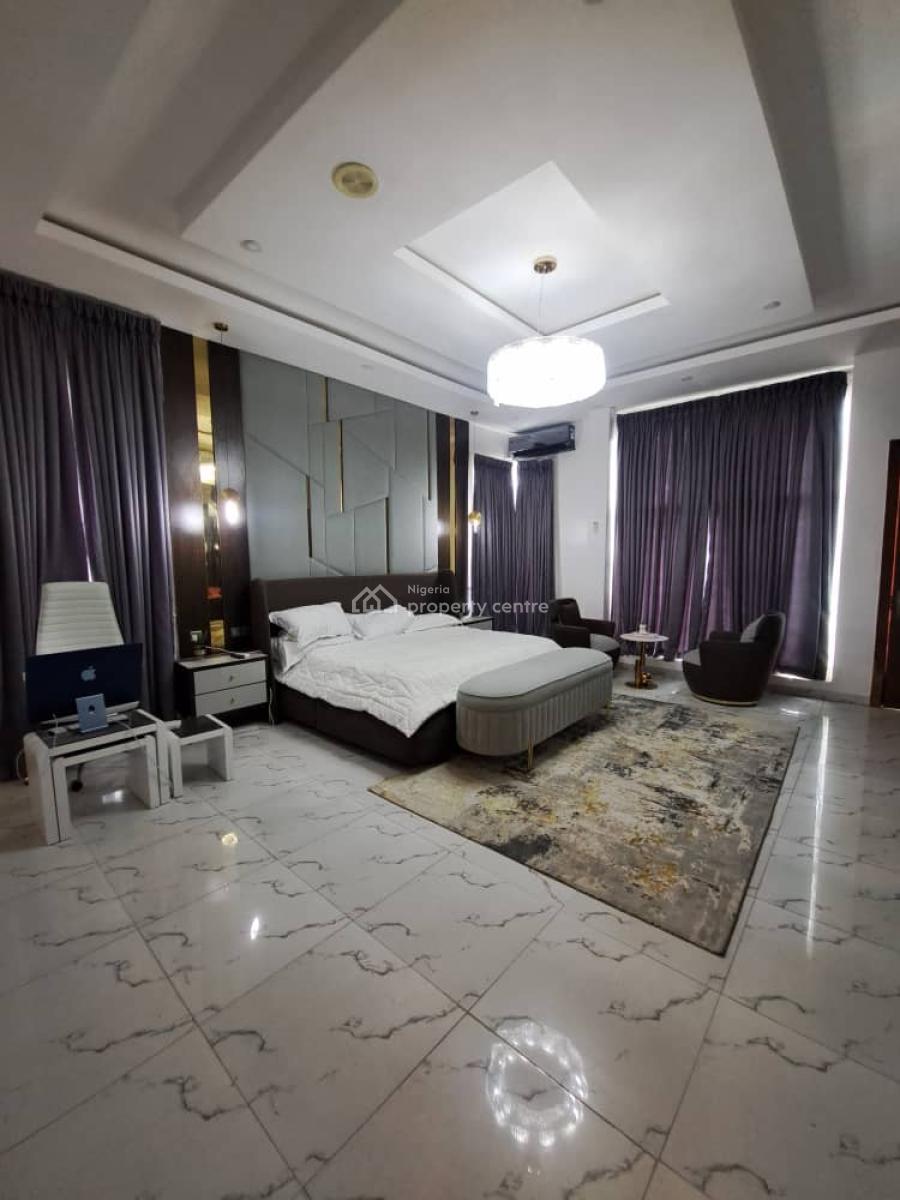 Fully Furnished 5bedroom Duplex with 30kva Gen, Pool, Bq, Solar, Megamound Estate, Lekky County, Ikota, Lekki, Lagos, Detached Duplex for Sale