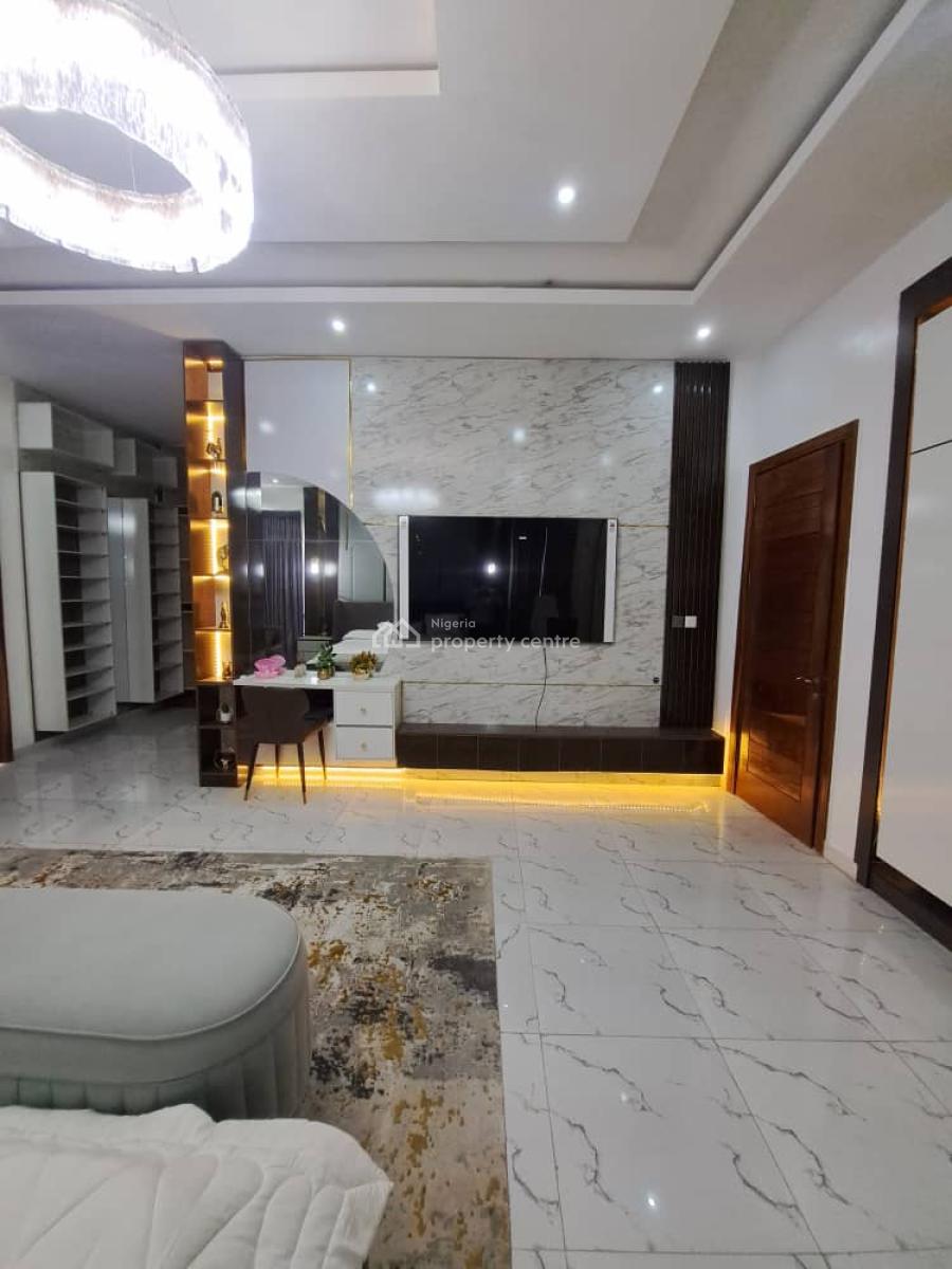 Fully Furnished 5bedroom Duplex with 30kva Gen, Pool, Bq, Solar, Megamound Estate, Lekky County, Ikota, Lekki, Lagos, Detached Duplex for Sale