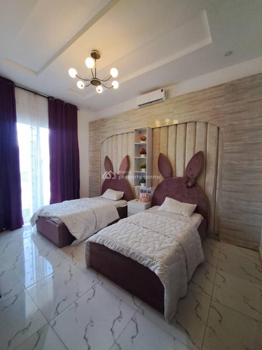 Fully Furnished 5bedroom Duplex with 30kva Gen, Pool, Bq, Solar, Megamound Estate, Lekky County, Ikota, Lekki, Lagos, Detached Duplex for Sale
