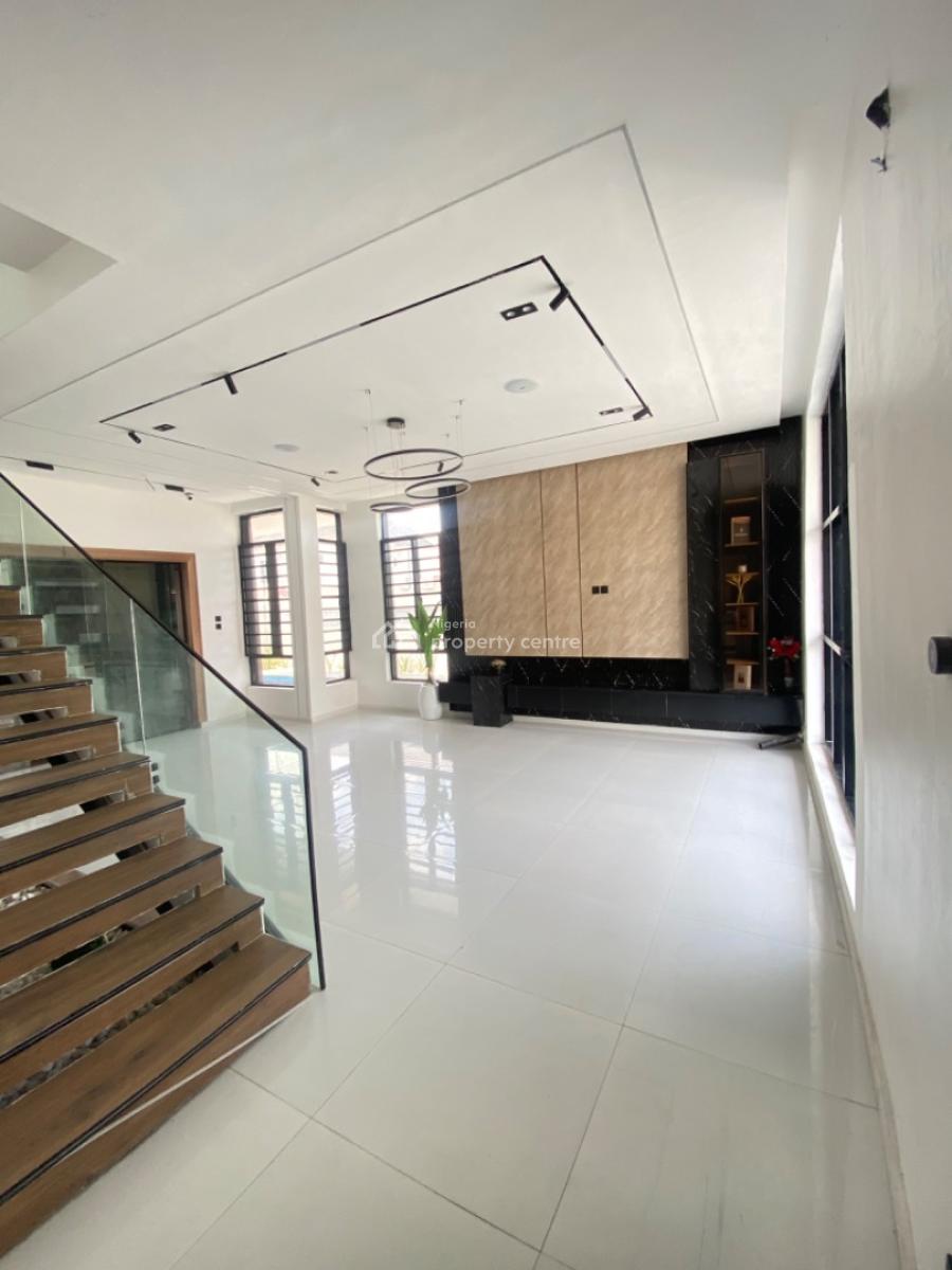 Brand New 5 Bedroom Luxurious Fully Detached Smart Home with Bq & Pool, Sangotedo, Ajah, Lagos, Detached Duplex for Sale