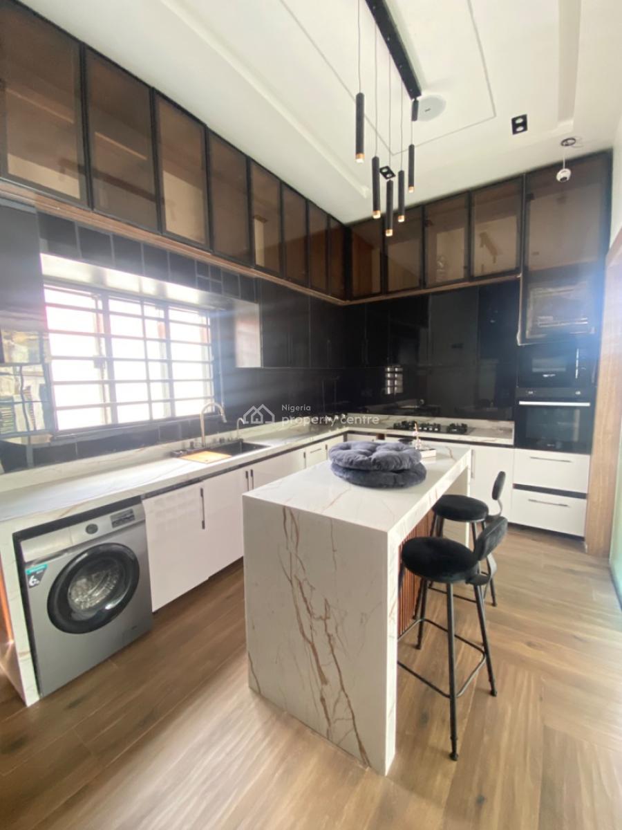 Brand New 5 Bedroom Luxurious Fully Detached Smart Home with Bq & Pool, Sangotedo, Ajah, Lagos, Detached Duplex for Sale