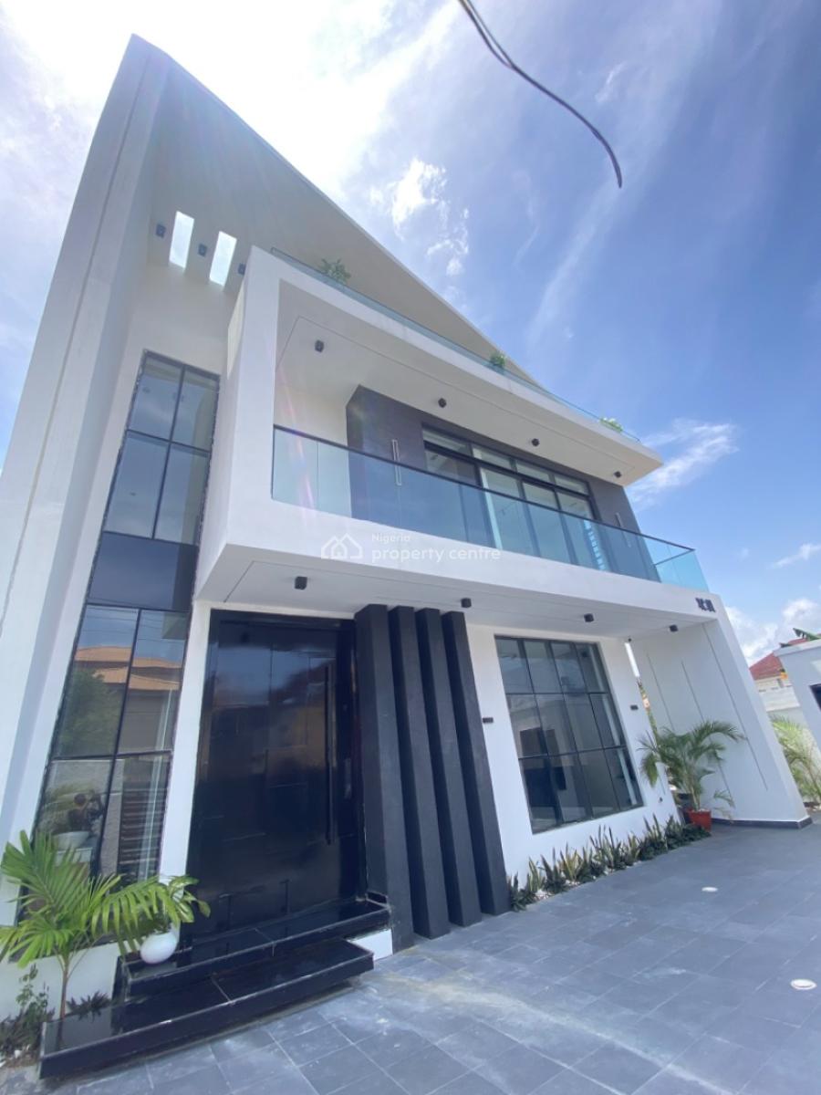 Brand New 5 Bedroom Luxurious Fully Detached Smart Home with Bq & Pool, Sangotedo, Ajah, Lagos, Detached Duplex for Sale