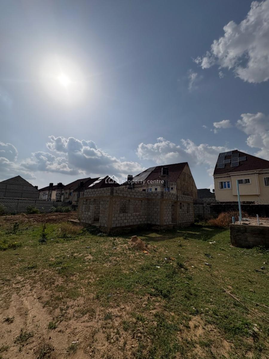 4-bedroom Duplex Carcass, Von Axis, Lugbe District, Abuja, Detached Duplex for Sale