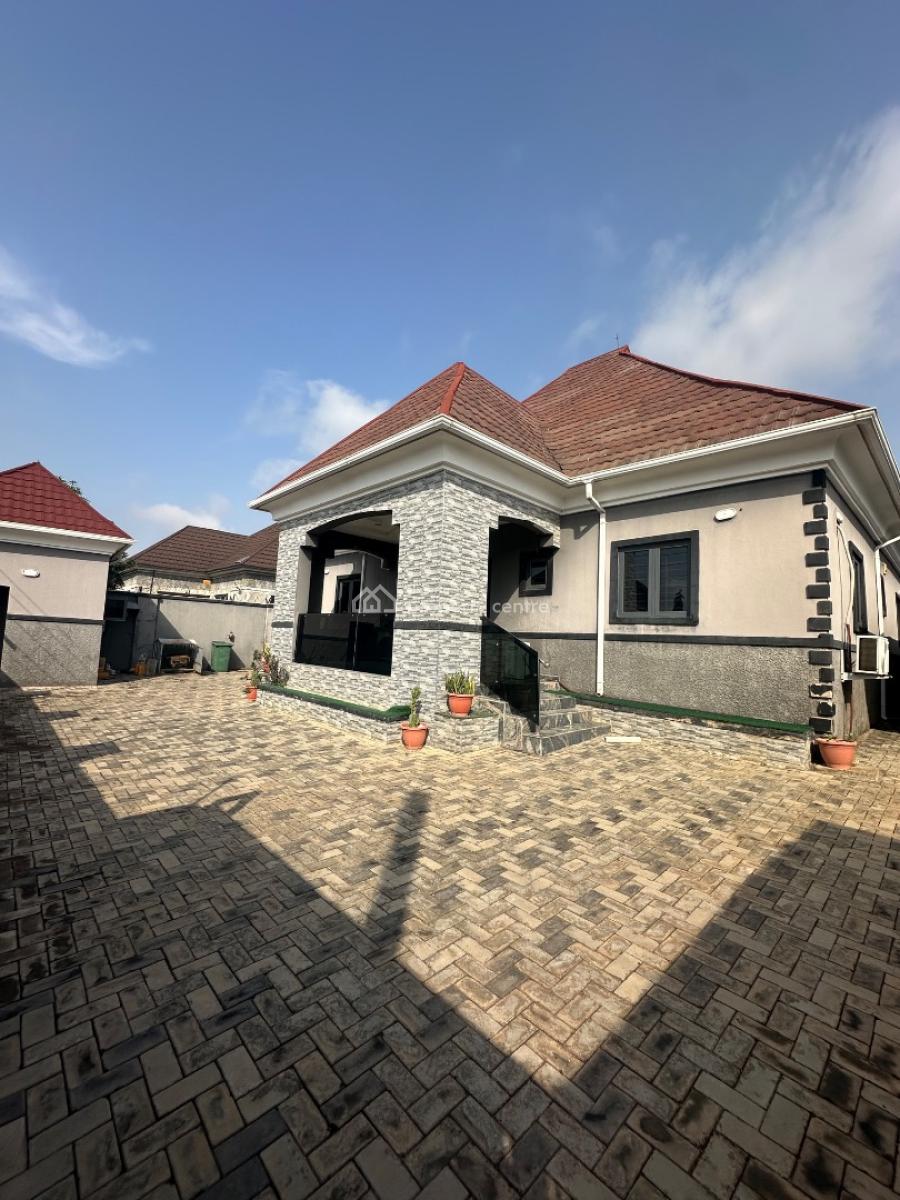 Luxury Spacious 3 Bedroom Furnished Bungalow, Sungold, Galadimawa, Abuja, Detached Bungalow for Rent