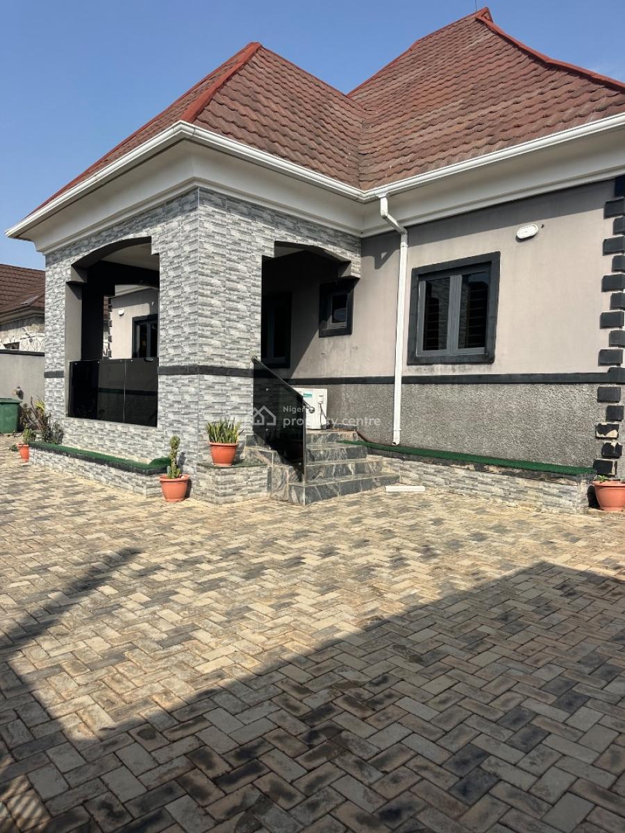 Luxury Spacious 3 Bedroom Furnished Bungalow, Sungold, Galadimawa, Abuja, Detached Bungalow for Rent