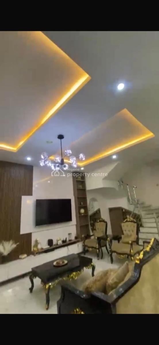 5 Bedroom Fully Detached  and Furnished Duplex with Bq, Ikota, Lekki, Lagos, Detached Duplex for Rent