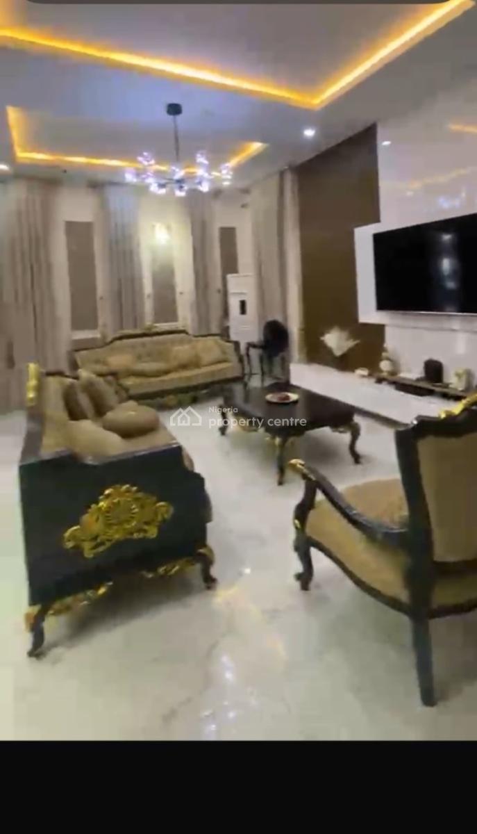 5 Bedroom Fully Detached  and Furnished Duplex with Bq, Ikota, Lekki, Lagos, Detached Duplex for Rent