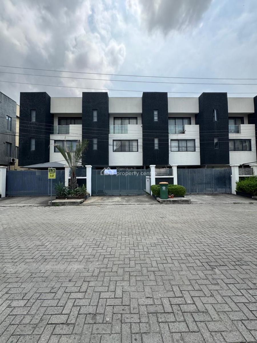 4-bedroom Terrace Duplex with Bq (unfurnished), Oniru, Victoria Island (vi), Lagos, Terraced Duplex for Rent