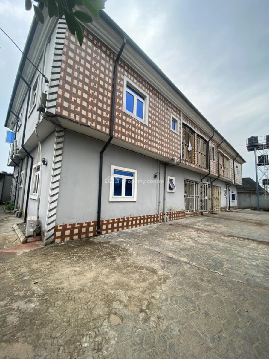 Spacious 2 Bed Flat Apartment with Federal Light & Kitchen Store, King David Estate White House Rumuokwurusi Port Harcourt, Port Harcourt, Rivers, Flat / Apartment for Rent