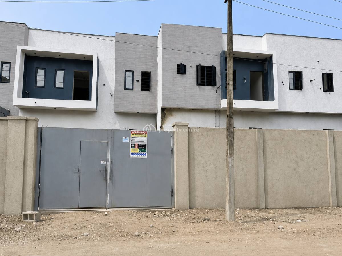3 Units of 3 Bedroom Terrace Duplex, Oduwobi Street, Off Coker Road, Ilupeju, Lagos, Terraced Duplex for Rent