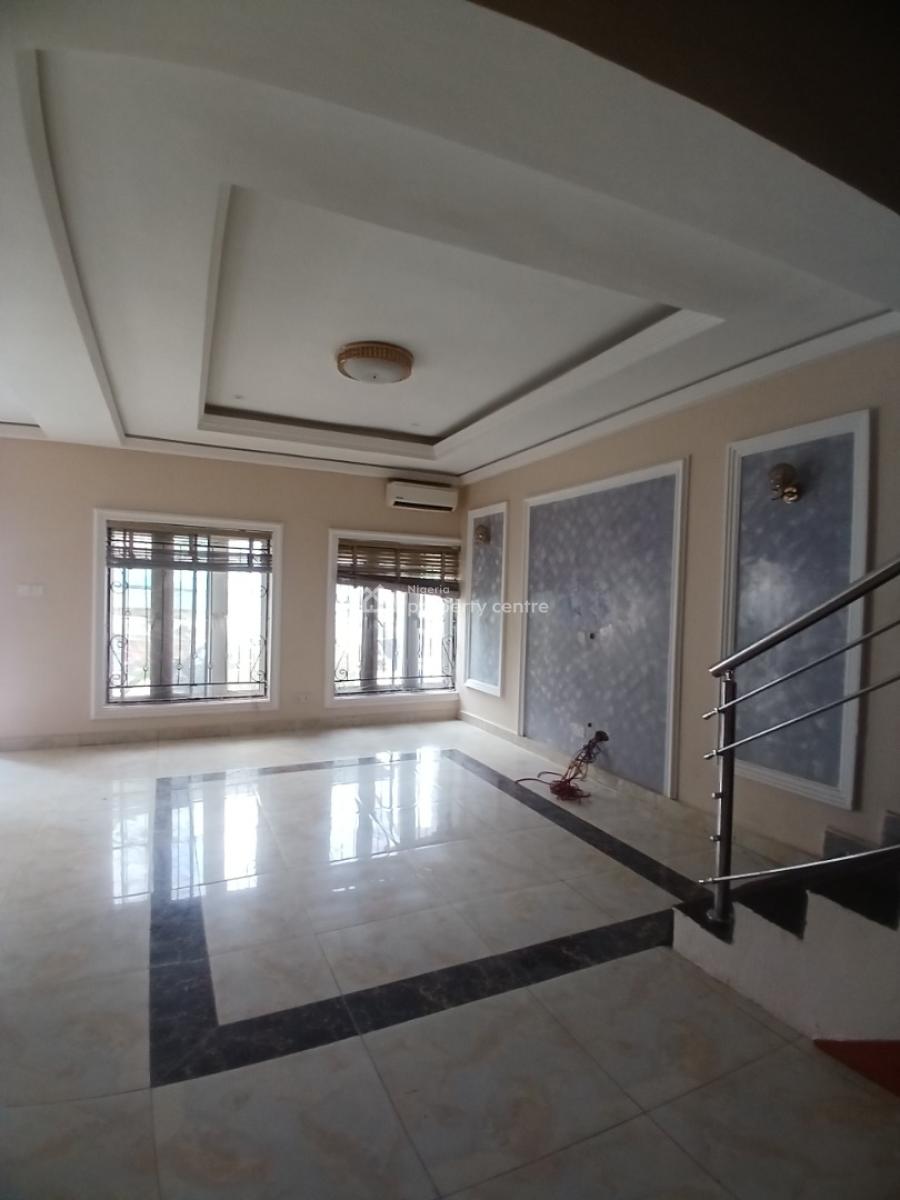 Under Renovation 4 Bedroom Terrace Duplex with 1room Bq, Guzape Abuja Diplomatic Zone, Guzape District, Abuja, Terraced Duplex for Rent