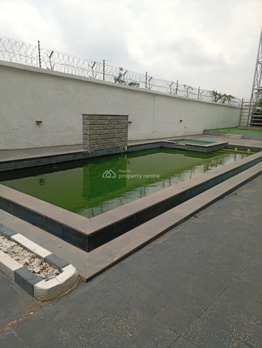 Luxury 9 Bedroom Ambassadorial Mansion with Pool & Elevator with Bqs, Guzape District, Abuja, Detached Duplex for Sale
