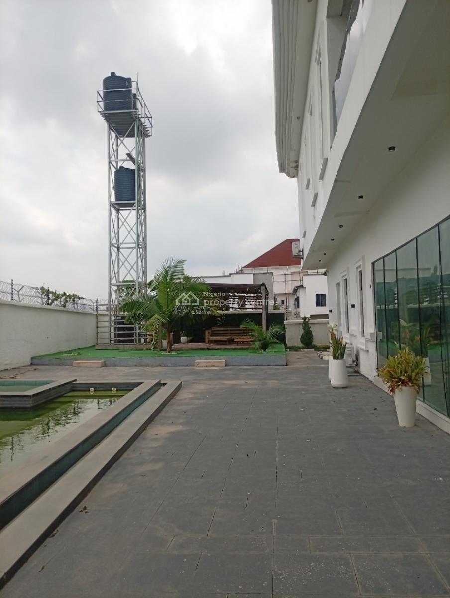 Luxury 9 Bedroom Ambassadorial Mansion with Pool & Elevator with Bqs, Guzape District, Abuja, Detached Duplex for Sale